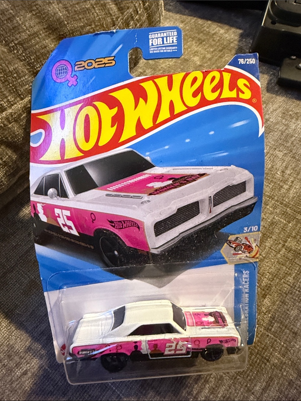 Hot Wheels ‘74 Brazilian Dodge Charger HW Celebration‎ Racers 3/10 Women’s Day